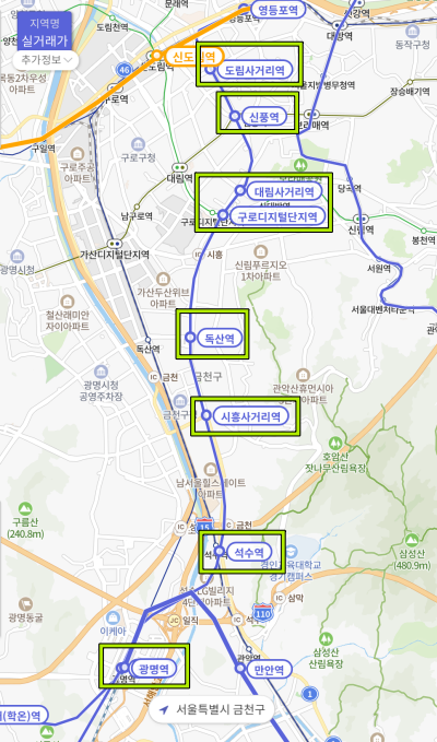 여의도 접근성이 획기적으로 개선되는 지역