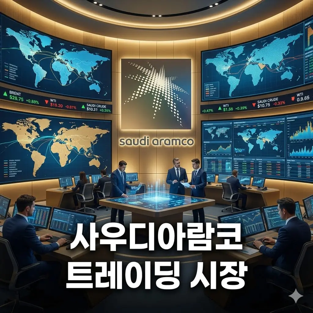 사우디아람코 트레이딩 시장 영향