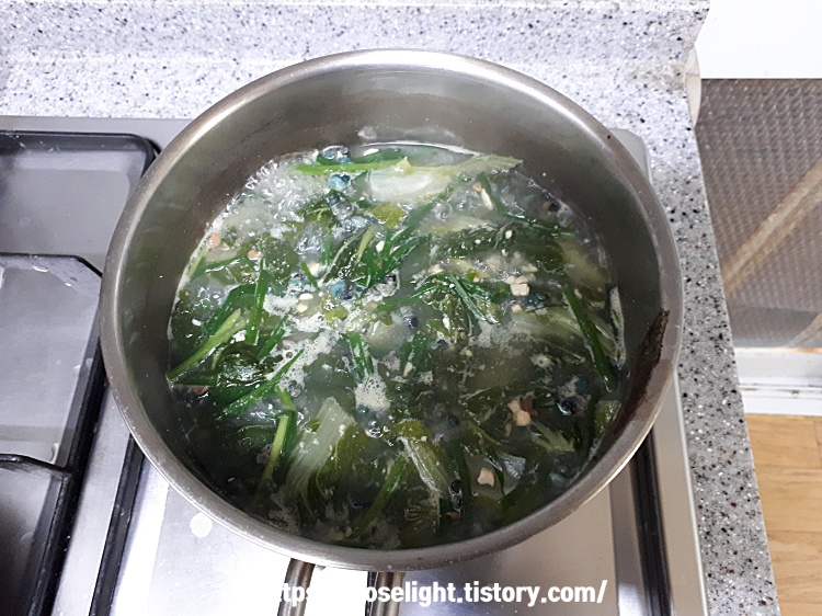 다슬기 요리-다슬기국 맛있게 만드는 법-다슬기국