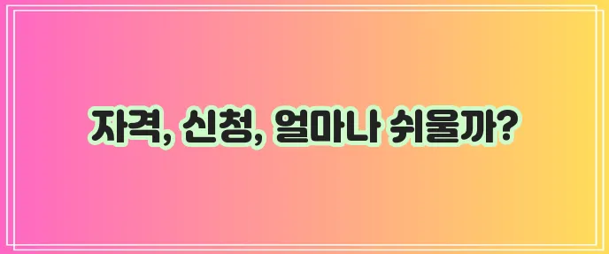 근로자 생활안정자금 대출: 자격 조건, 신청 방법