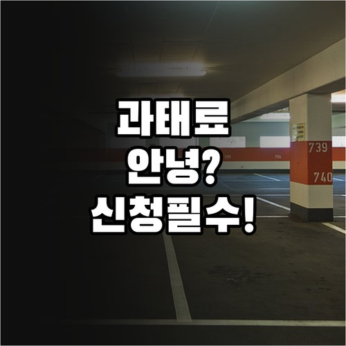 양주시청 주정차 단속 알림 서비스 신..