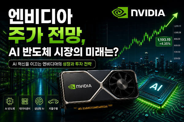 엔비디아 주가 전망, AI 반도체 시장의 미래는?