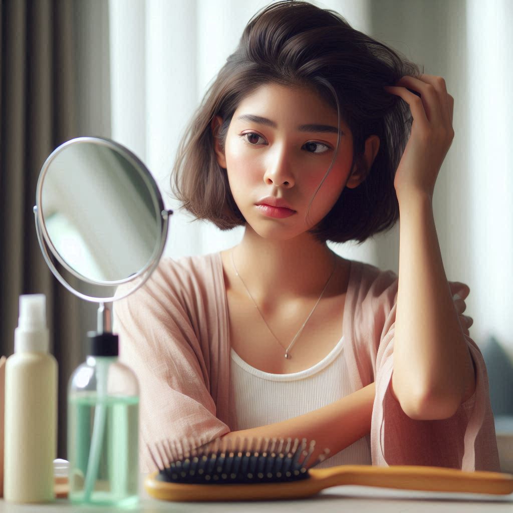 여성 탈모