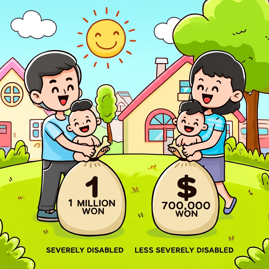 2025년 광주시 장애인 출산 지원금..