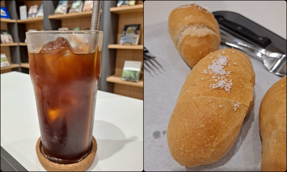 아이스아메리카노&소금빵