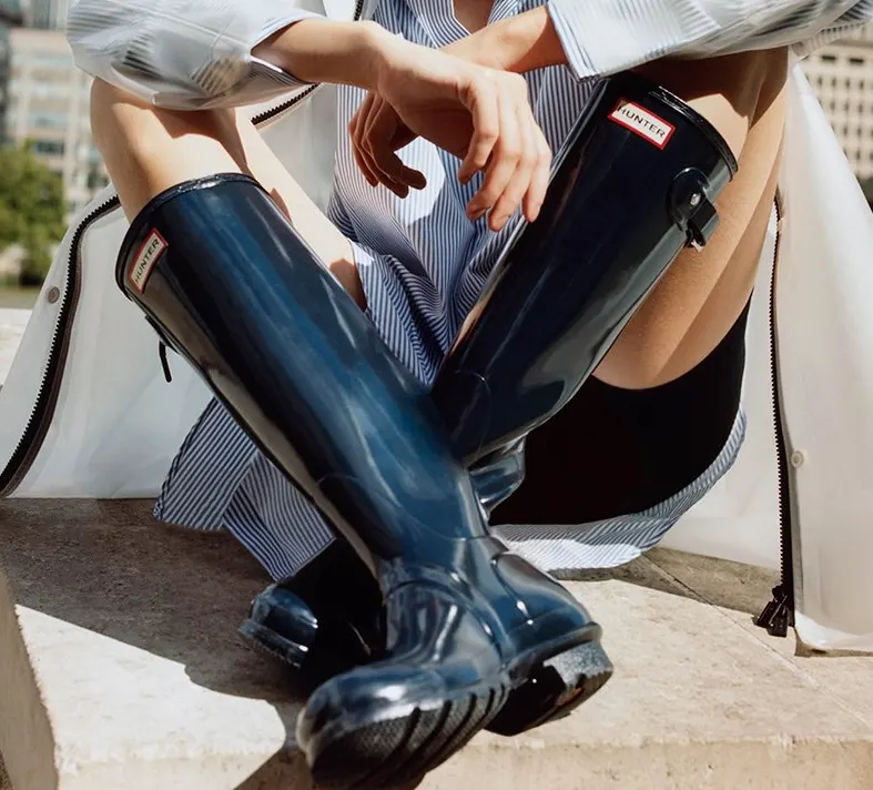 헌터 레인부츠 글로스