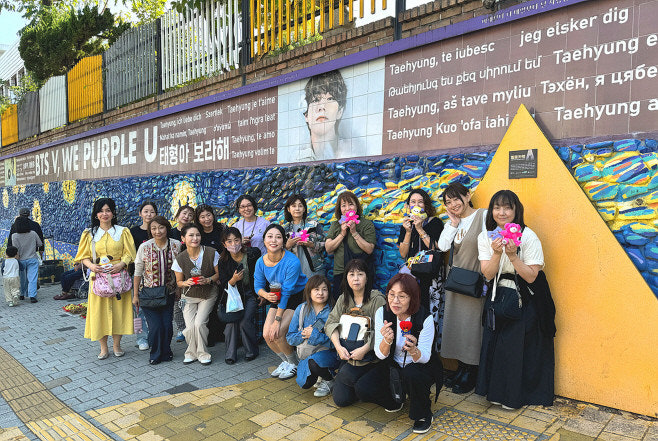 kpop을 사랑하는 해외팬 사진
