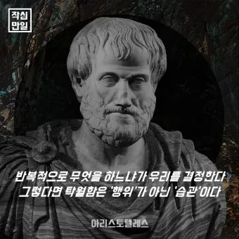 아리스토텔레스의 명언 인내는 쓰고 열매는 달다 실천적 의미_30