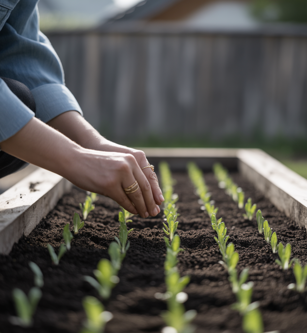 초보자도 OK! 파종과 솎아주기