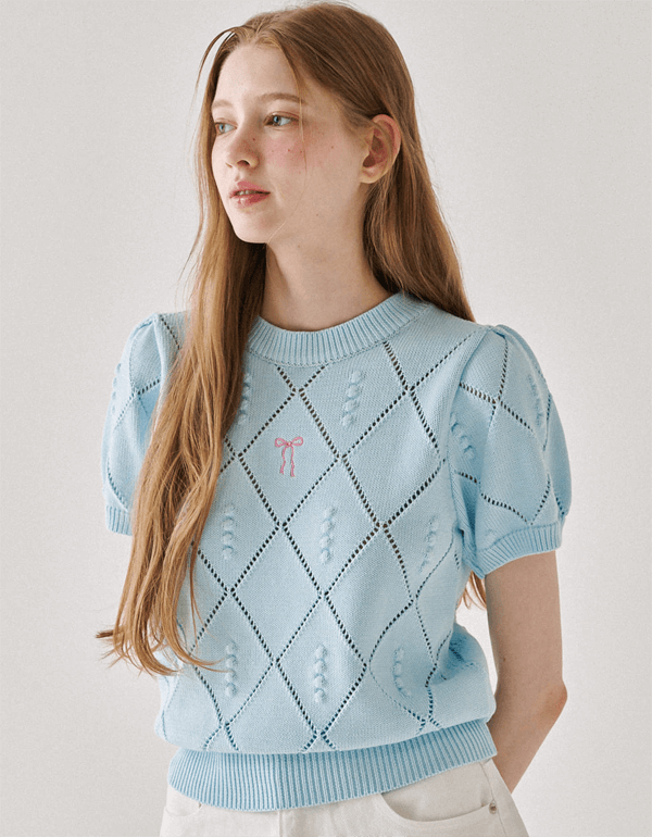 한블리 86회 나나 반팔니트