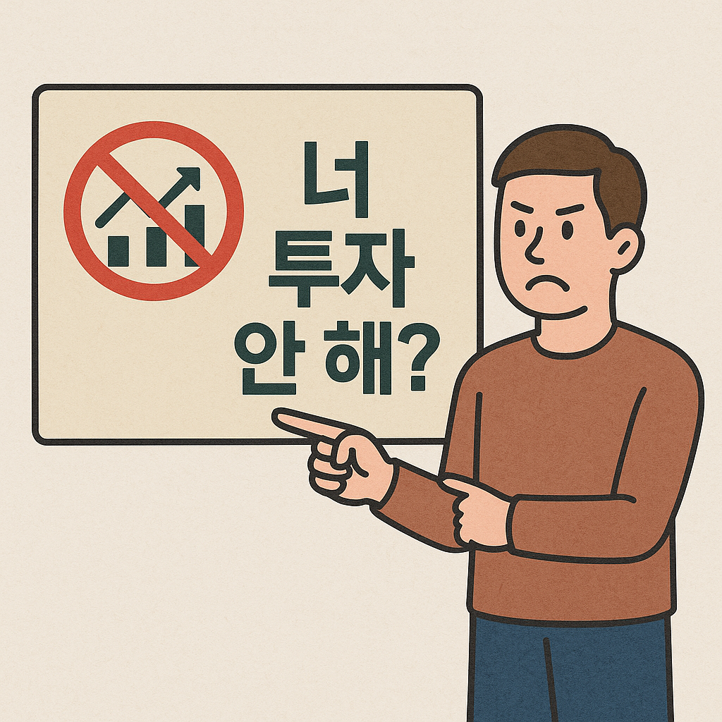 너 투자 안 해?