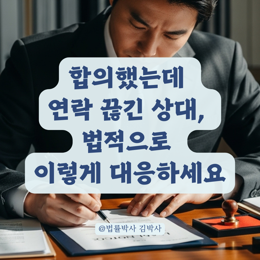 합의 요청해놓고 연락 끊는 피의자 측, 합의금 받을 수 있는 법적 절차.