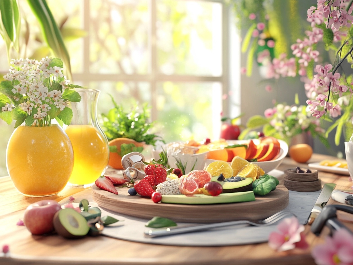 봄철 건강관리와 면역력 강화: 영양섭취, 운동방법, 스트레스 관리