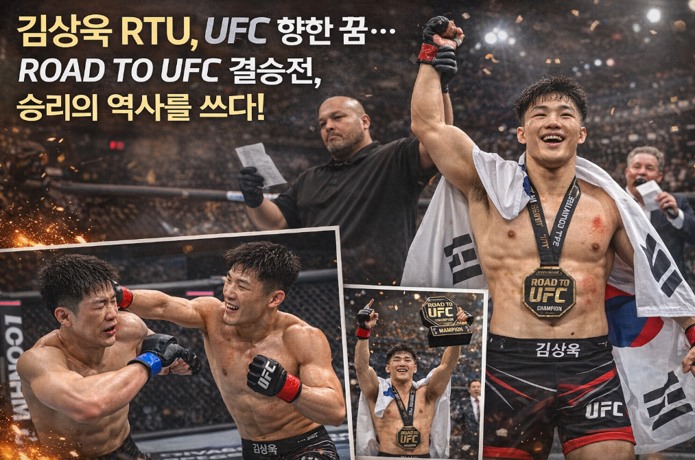 김상욱 UFC 결승전, 승리의 역사를 쓴 순간 총정리