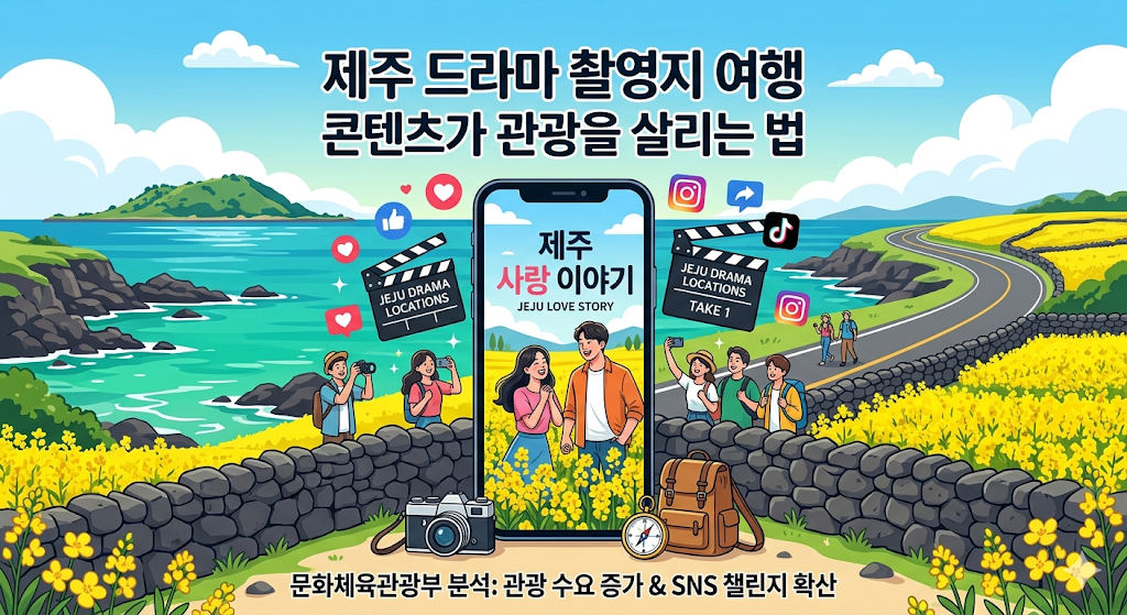 제주 드라마 촬영지 여행, 콘텐츠가 관광을 살리는 법
