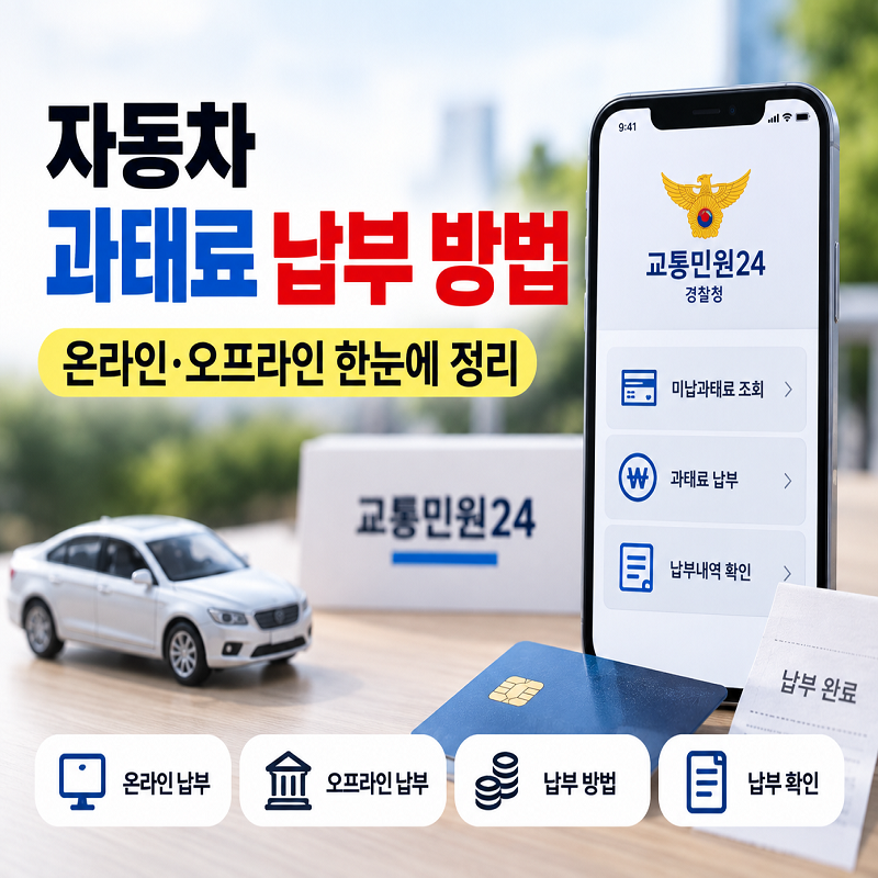 자동차 과태료 납부