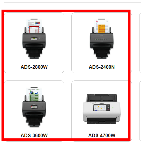 브라더 프린터 드라이버 다운로드 사이트