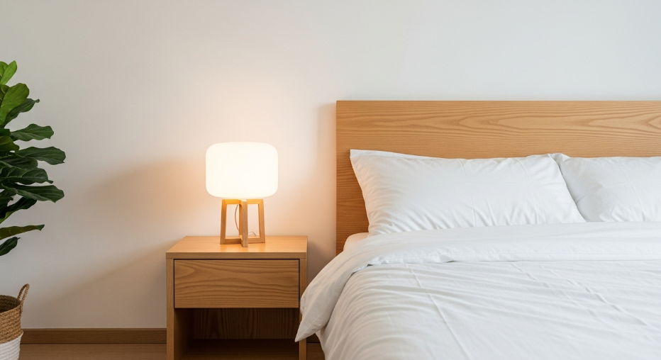 침대 옆 탁자 치웠더니 잠이 달라졌어요