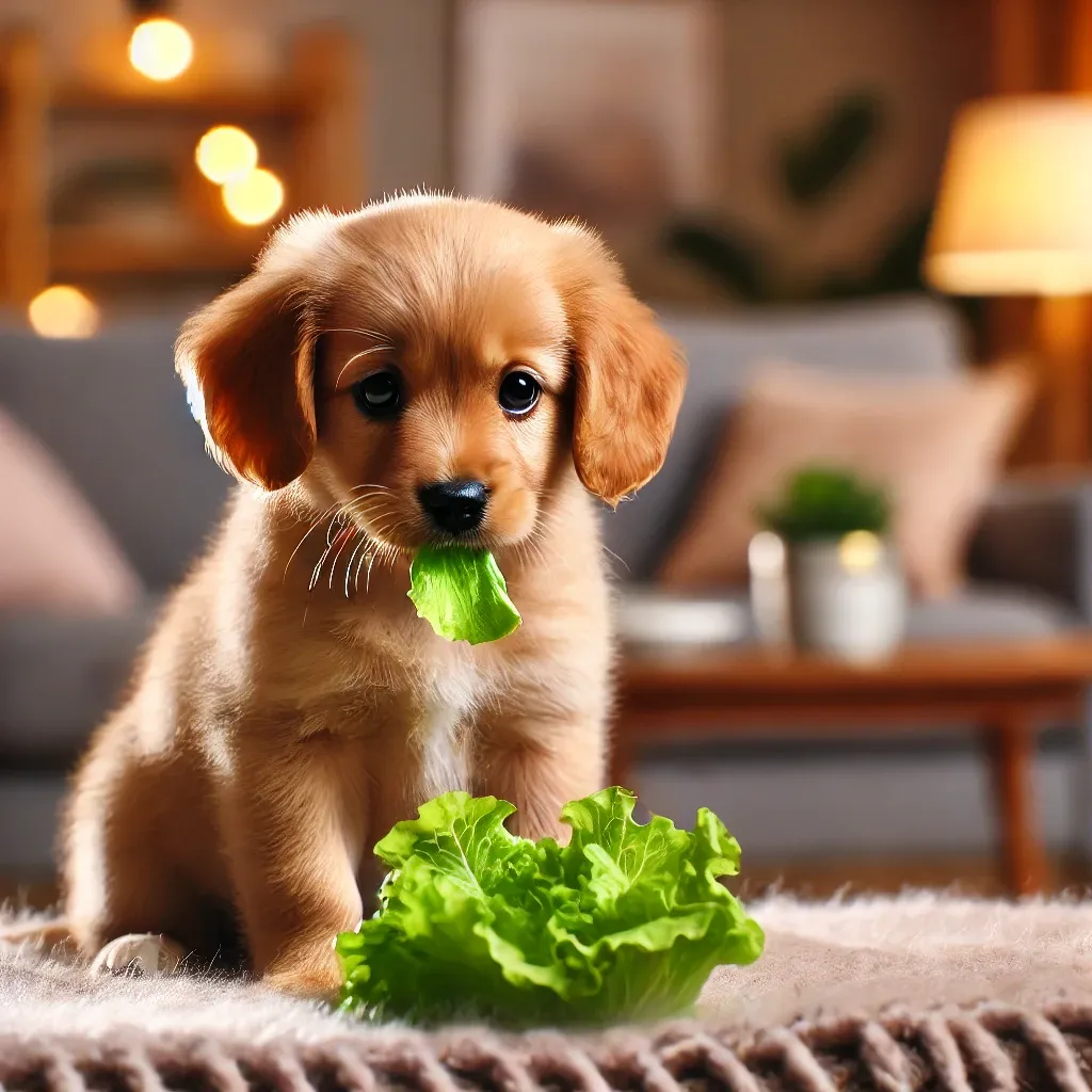 양상추의 영양소와 강아지에게 미치는 효능