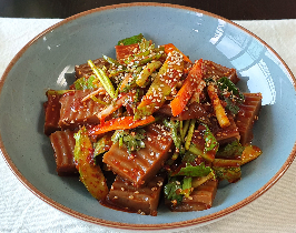 도토리묵 무침 황금레시피