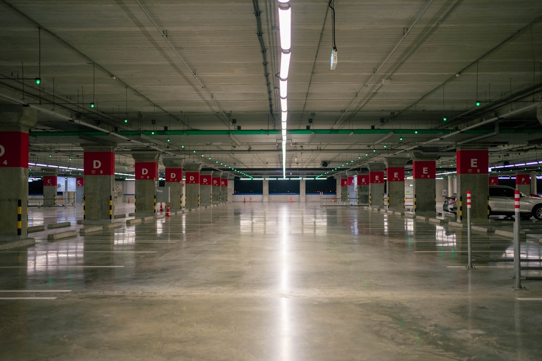 Parking lot.