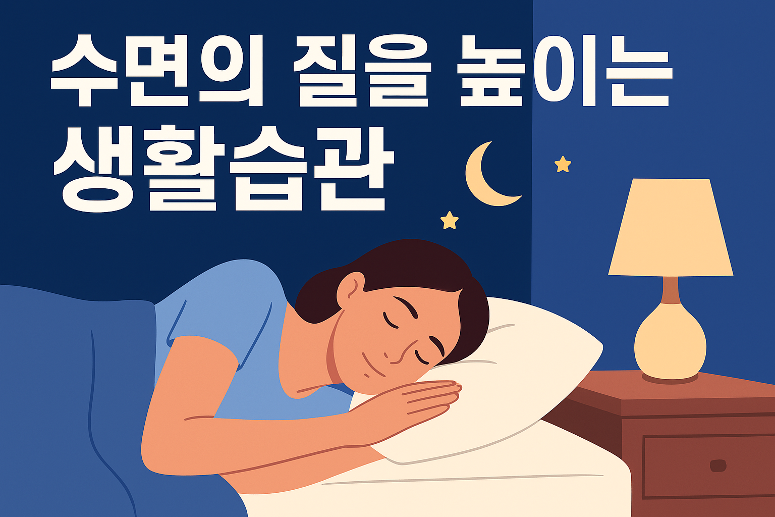 수면의 질을 높이는 생활습관