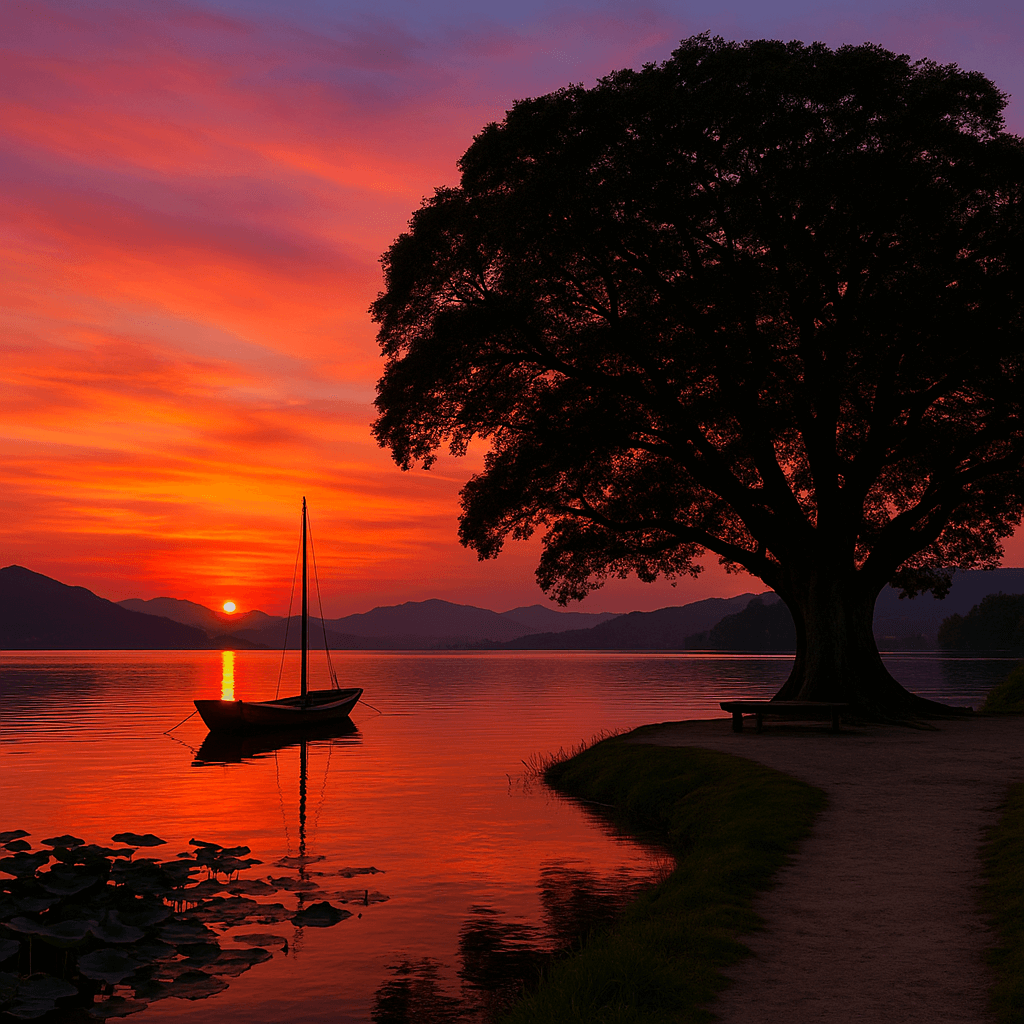 양평 두물머리 노을 풍경 여행, 물과 하늘이 맞닿는 감성의 끝자락