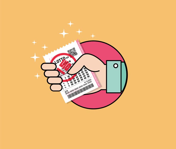 로또 1등 당첨 이미지