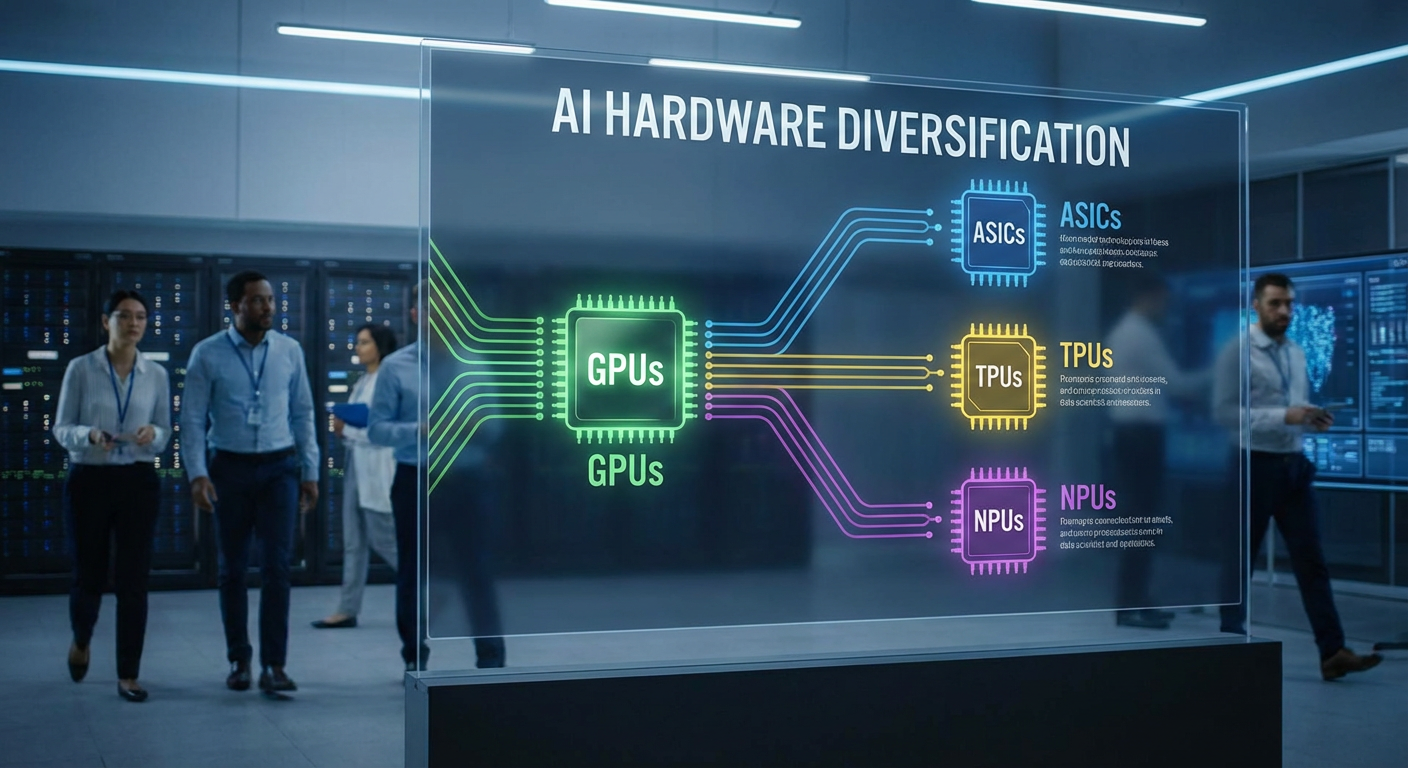 AI산업, GPU 중심에서 ASIC, TPU, NPU로 분화한다