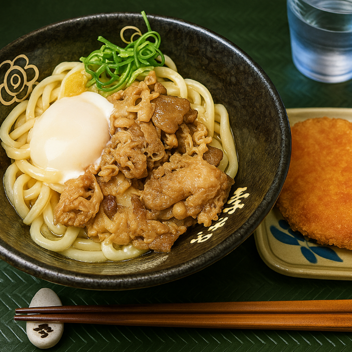 대마도의 식당 하나마루 우동