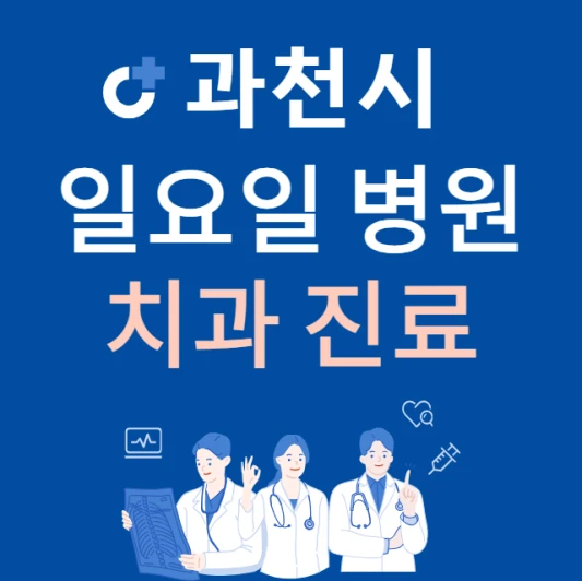 경기도-과천시-일요일-치과-진료하는곳-주말에-문여는-과천시-24시간-치과-병원-찾기