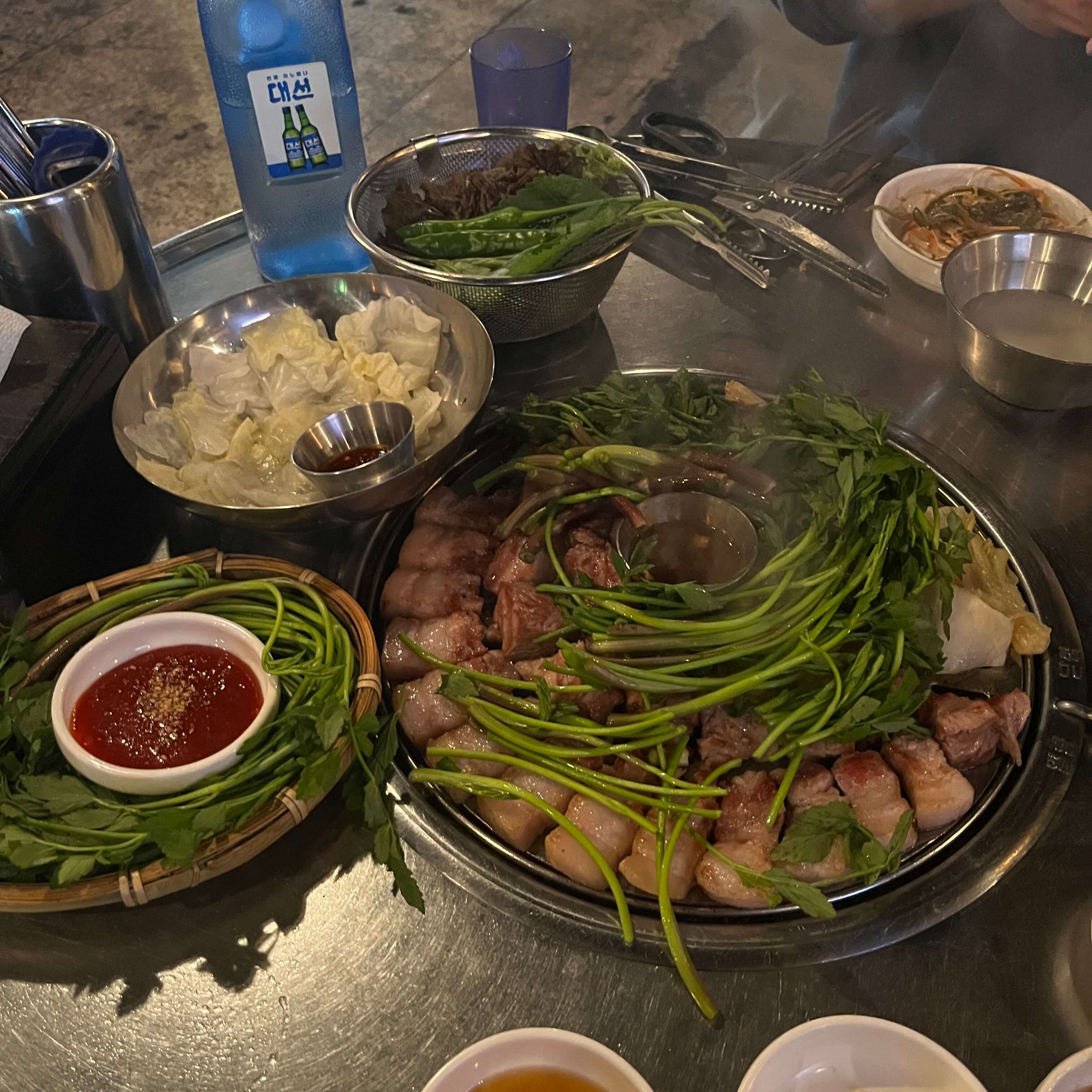 미나리 삼겹살 사진2