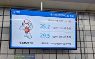 미세먼지 현시 모습