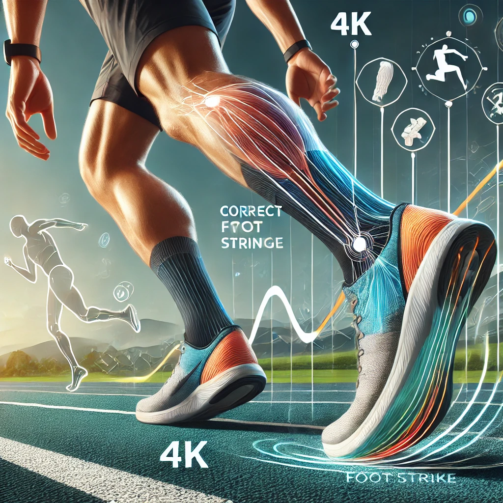 올바른 착지법과 보폭 조절법