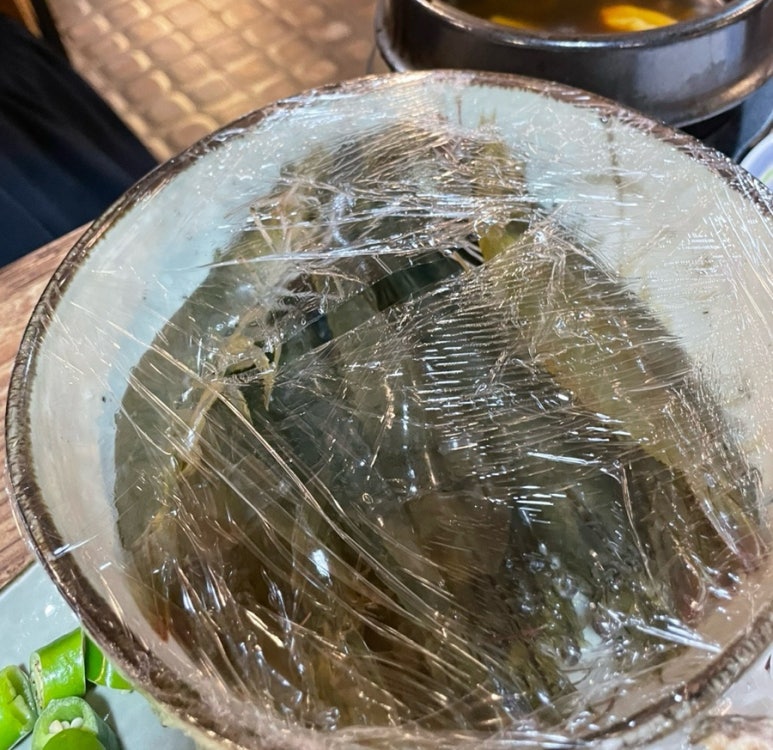 간이횟집 생새우