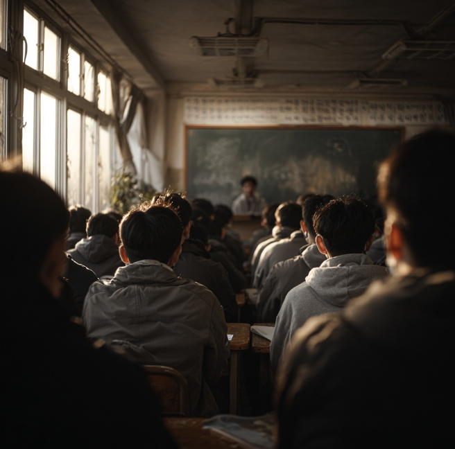 평가사 강의 진행중인 학원