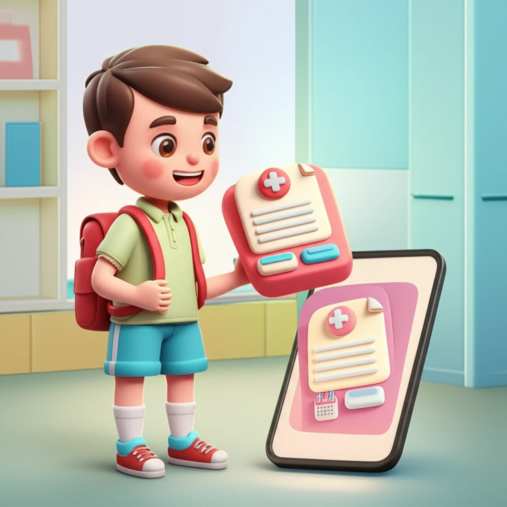 인플루엔자 출석 인정 서류 종류와 담..