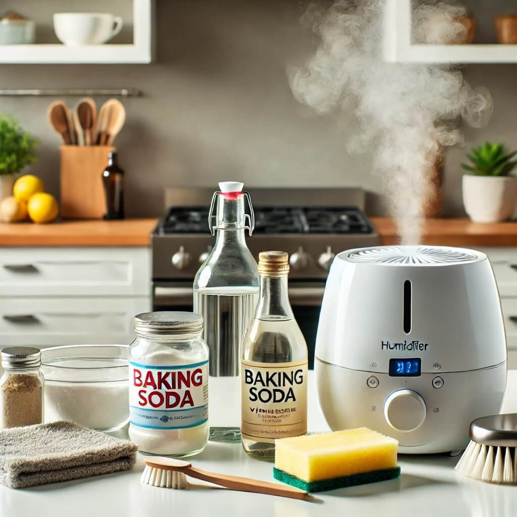 가열식 가습기 청소 주기와 준비물