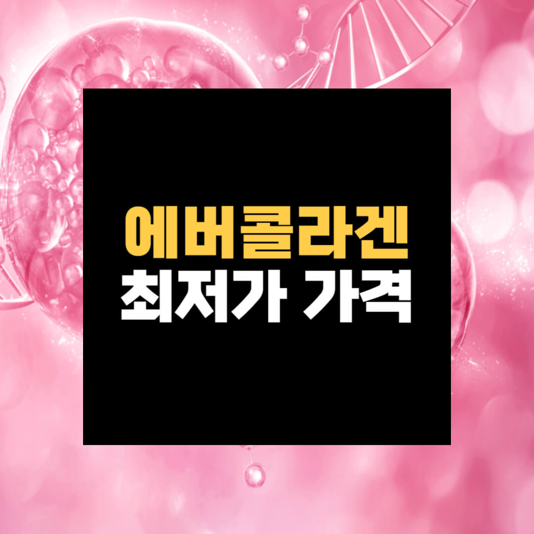 에버콜라겐 가격