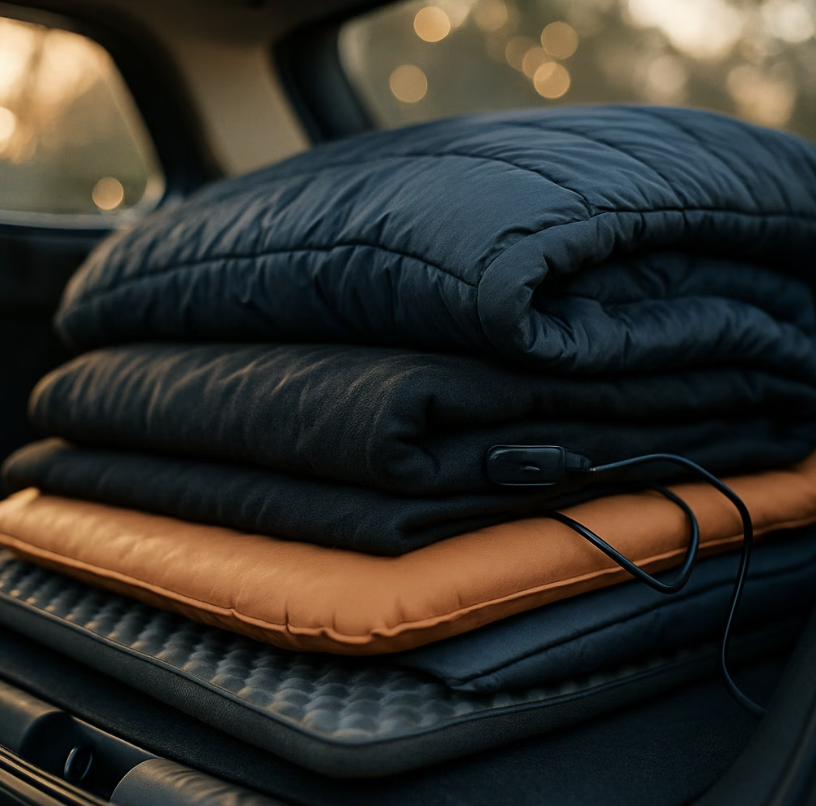 잠자리는 차 안에, 단열이 생명