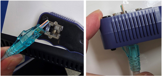 CAT.6 관통형 RJ45를 EZ 랜툴로 압착하기