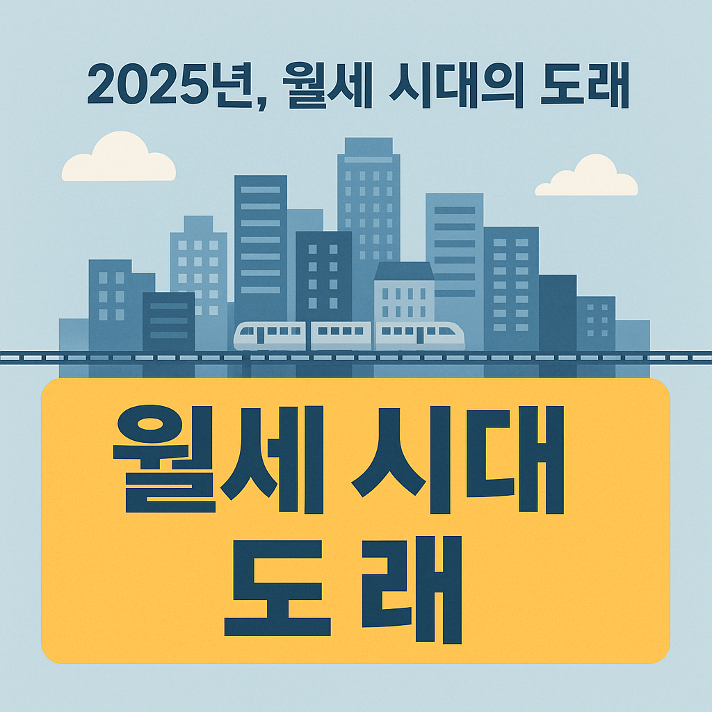 한국 전세시대에서 월세시대로의 전환