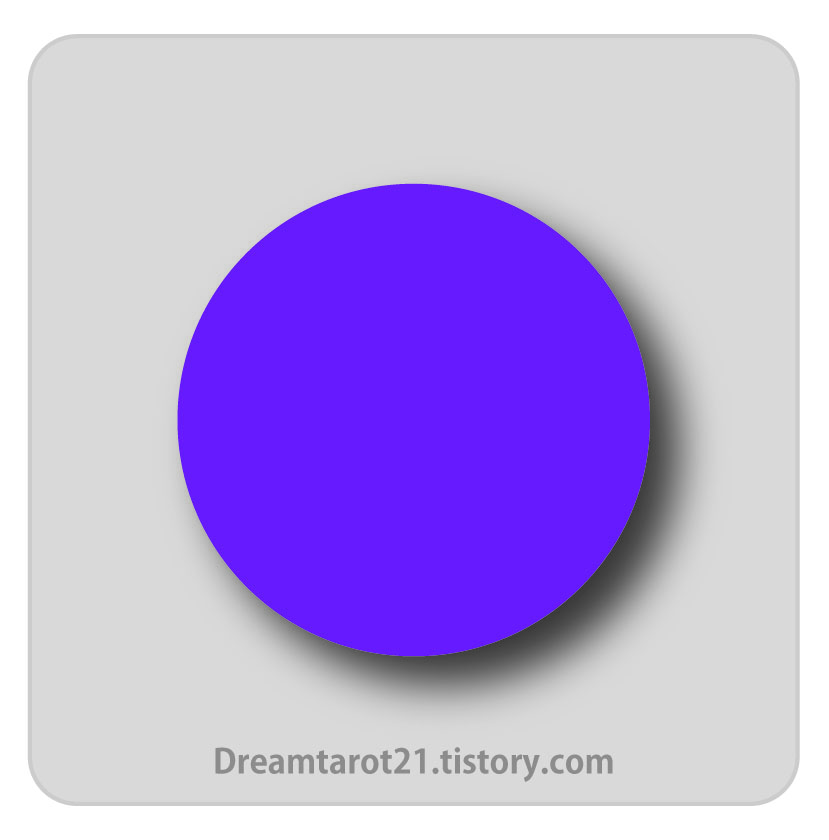 보라색 원형 도형 byDream21