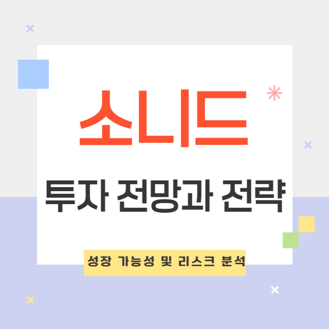 소니드 주식 2025년 투자 전망과 전략: 성장 가능성 및 리스크 분석