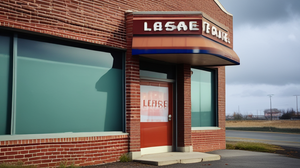 사무실 폐쇄 및 리스 이미지 사진