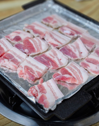 백반기행 보은 제철나물 고기밥상