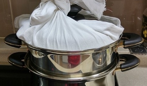 한국의 떡 종류 메싹떡-찌기