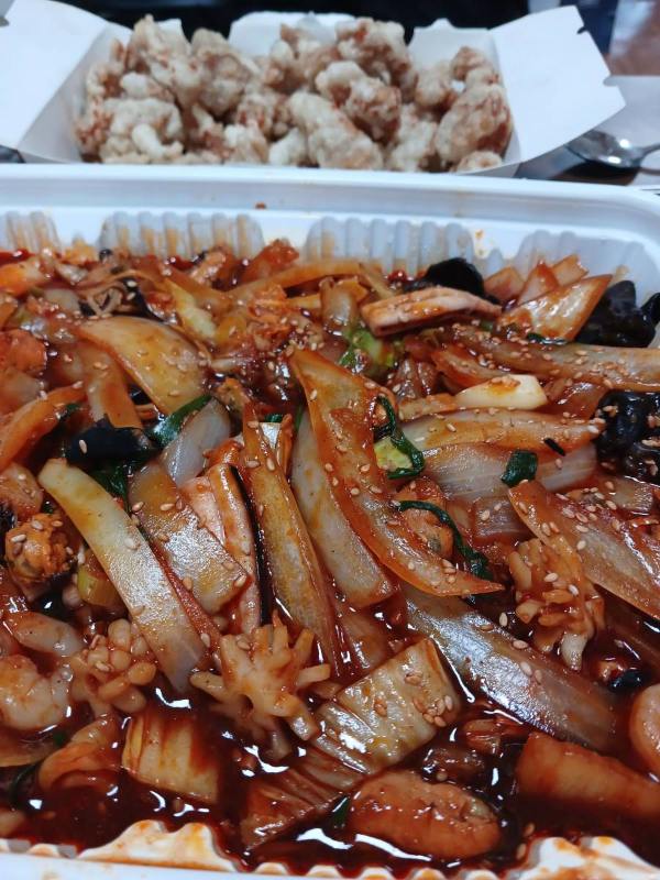 보배반점 쟁반짜장과 탕수육