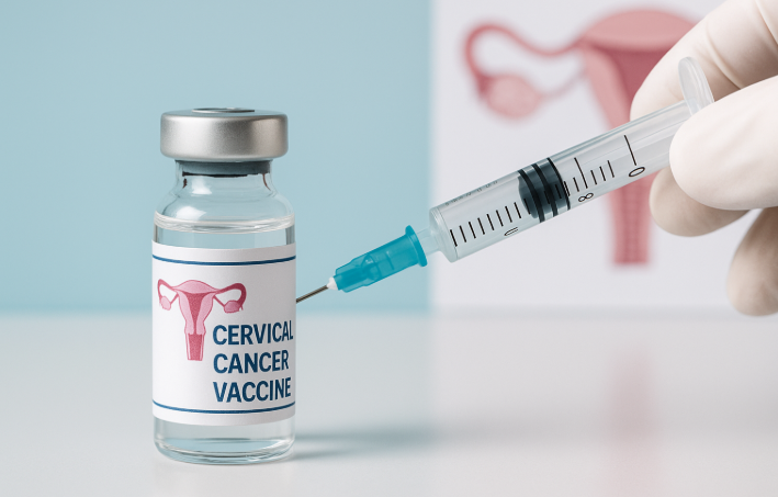 자궁 경부암 백신 사진