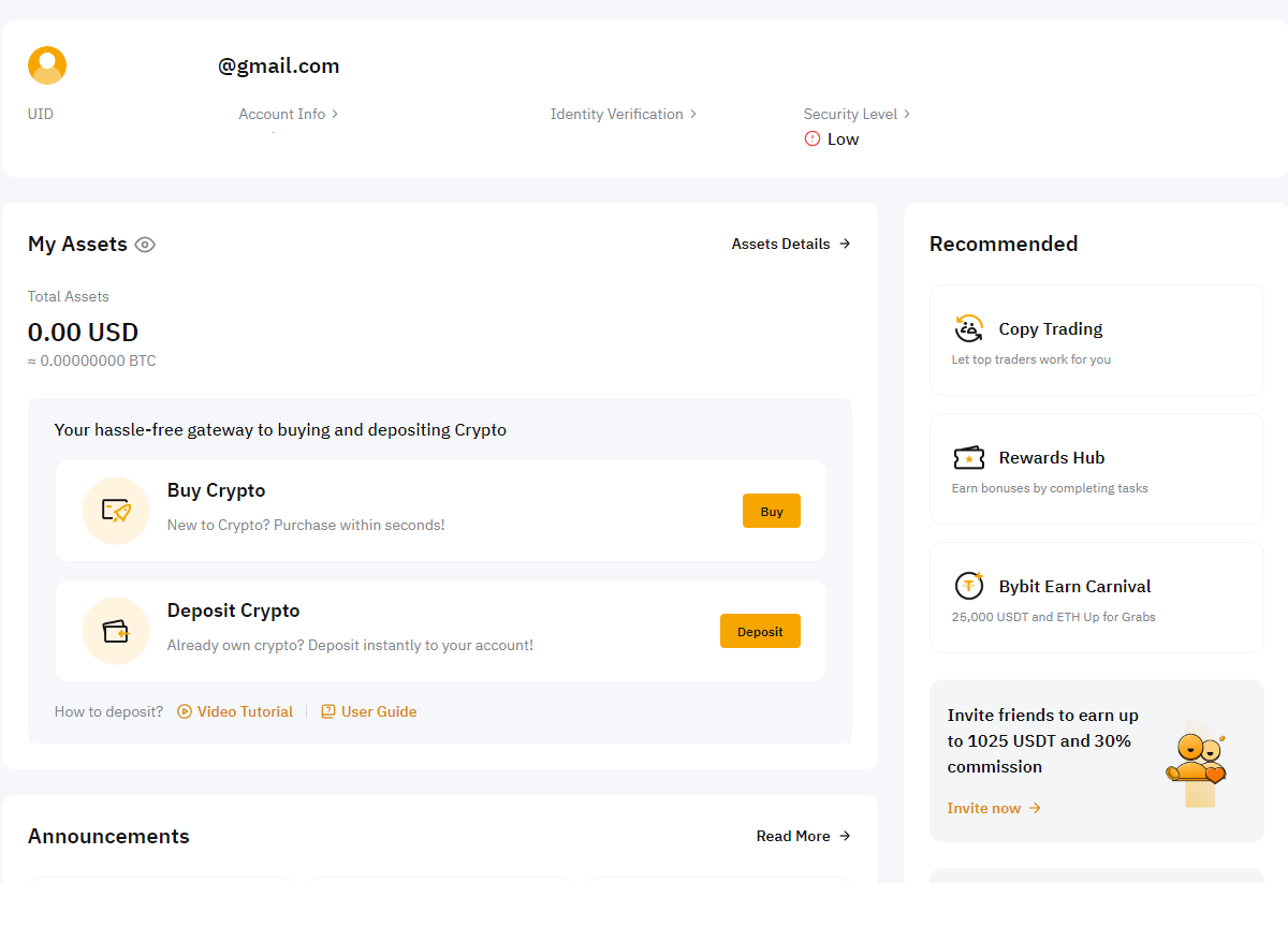 바이비트 회원가입